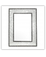 Bedroom or Bathroom Rectangular frame Hangs Horizontal & Vertical  By Vintage Hammered Craft. (Only Frame)