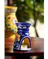 Handmade Blue Pottery Oil Diffuser/Oil  Burner BlueColour  6 inches