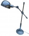Handcrafted Assembled Desk Lamp, Table Lamp,  Classic Architect made by Rough Iron by  150 years old hammered craftsmanship,  No welding, Purely sustainable way of Iron lamp.