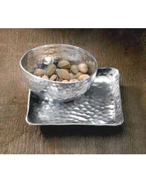 Handscart Vintage house aluminium  decorative bowls vintage gold hammered  brass pedestrial centrepiece bowl.
