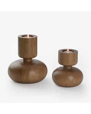 Ecofriendly Bamboo Classic Wooden handcrafted Candle stand with candle , with Bamboo and  crafted by natural woods.
