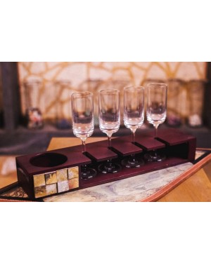 Champagne Tray With Glasses