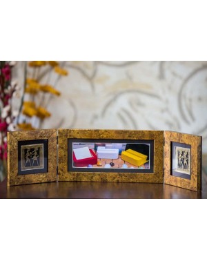 Photo Frame Two Folds Antique