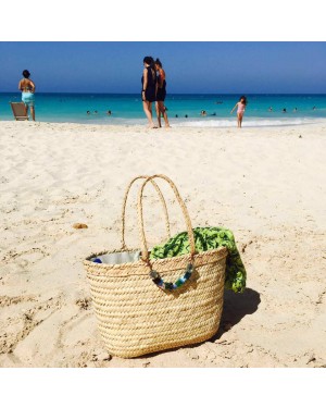 Sosal Crochet designer handcrafted beads beach bag