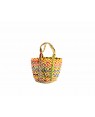 Handscart Handcrafted Boho Design Women's Tote Bags withEcofriendly jute for all purpose.(Jugnoo Tote_Jute )