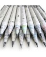Classic Newspaper Waste Recycle Pencil, Ecofriendly, 100% Recycled News Paper Pencil, Eco Pencil, Pack of 10