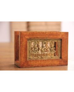 Rectangle Napkin Holder In Mango Wood