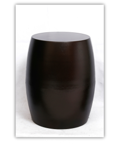 Handscart Metal Finish Hammered Dining garden  kitchen bar Stool, End Table.  Handcrafted By Artisans Using Centuries Old  Hammer Pattern Techniques.  Ideal Gift for Weddings, Spa, Bar etc. 19" High 15" Diameter.