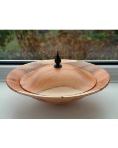 Ecofriendly Bamboo Classic Wooden handcrafted serving bowl with lid Board/Serving Platter, with Bamboo and  crafted by natural woods.