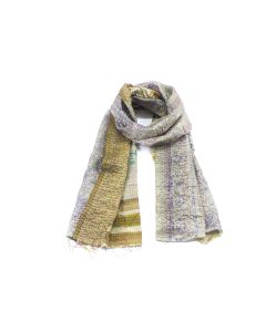 Handscart Handblocked natural printed organice and eco friendly women's scarfs and stoles Abstract Design Women's Scarf(Foolwari _Cotton) (Multi-Coloured) SIZE(180CM X 55CM)