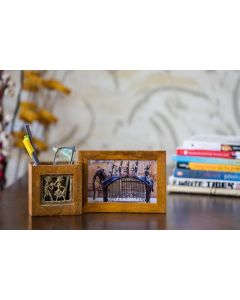 Pen Stand With Photo Frame