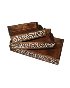 Midnight Mosaic Serving Tray - Small