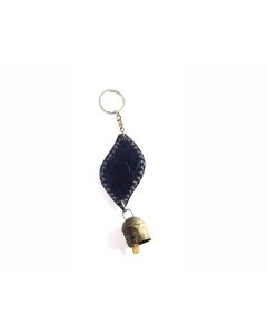 Handscart Special designer Handcrafted Key chain with Cow bell made of copper with a melodious tone Design Unisex Key Chain(Key Key_Leather And Metal)