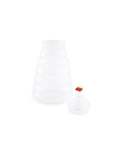 Glass Honey Pot
