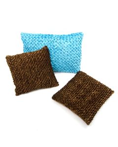 Designer handcrafted "la badam" Decor  Cushion Covers Set of 5 Cushions Cover Vintage  Style Handmade Kantha Designed in Paris, Crafted India. Kashmiri work