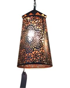 Handcrafted designed hand hammered lamp, Classic Architect made by Rough Iron by  150 years old hammered craftsmanship,  No welding, Purely sustainable way of Brass lamp.